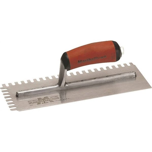 Marshalltown Trowel U Notch 1/4X1/4X1/4In 718SD